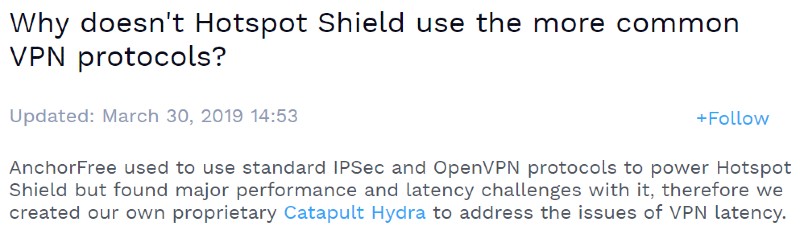 hotspot shield protocols