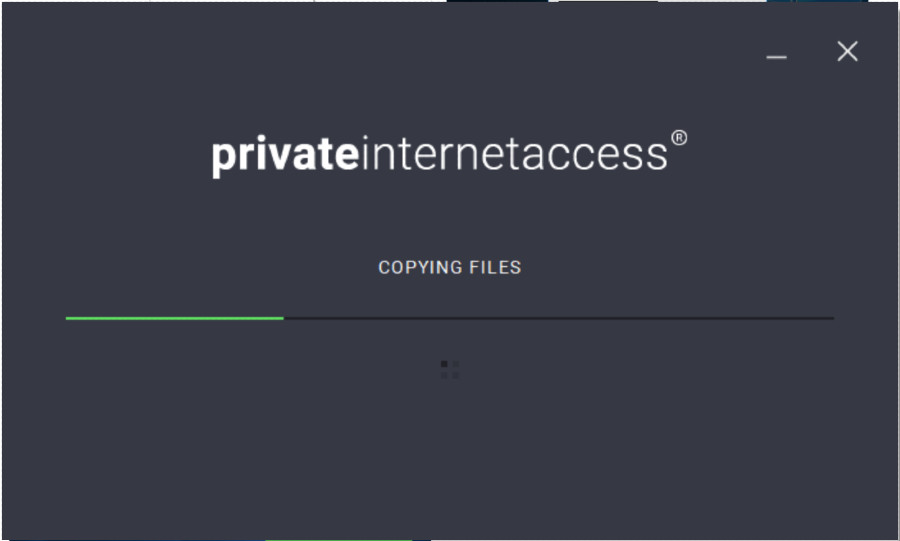 Private Internet Access installing