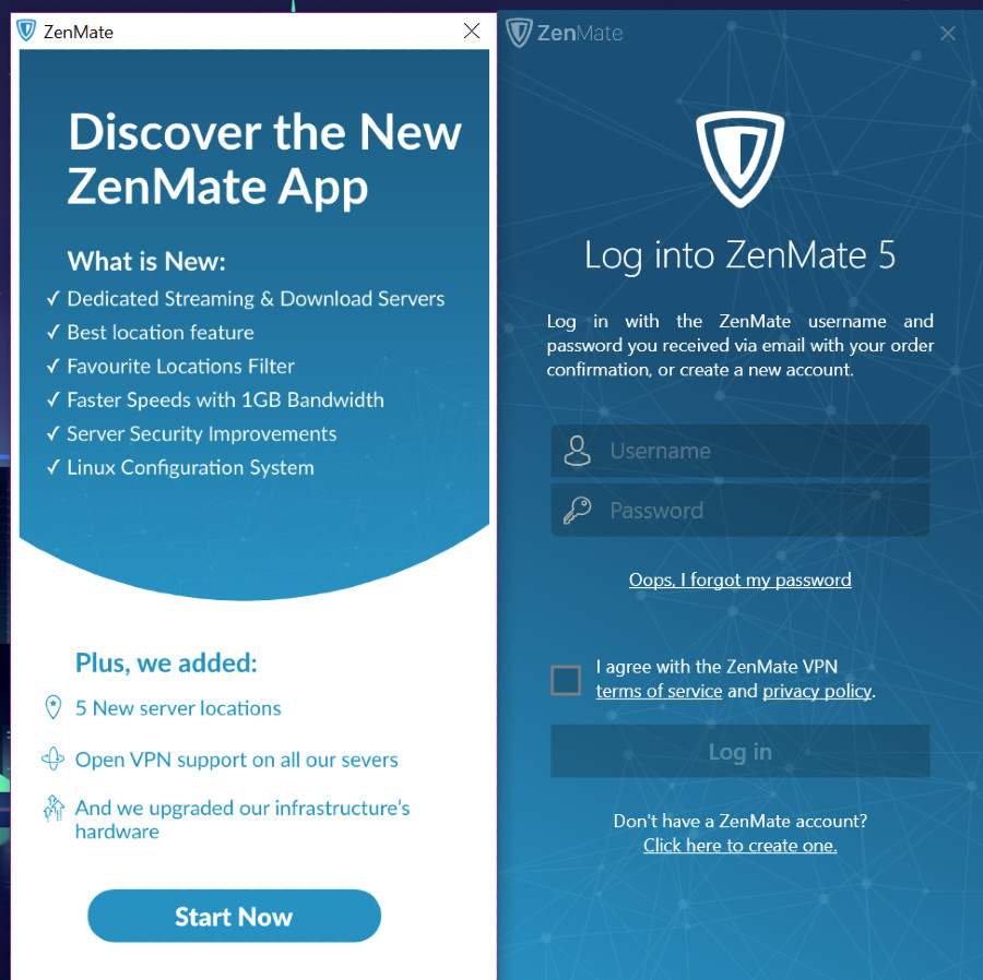 zenmate finished install